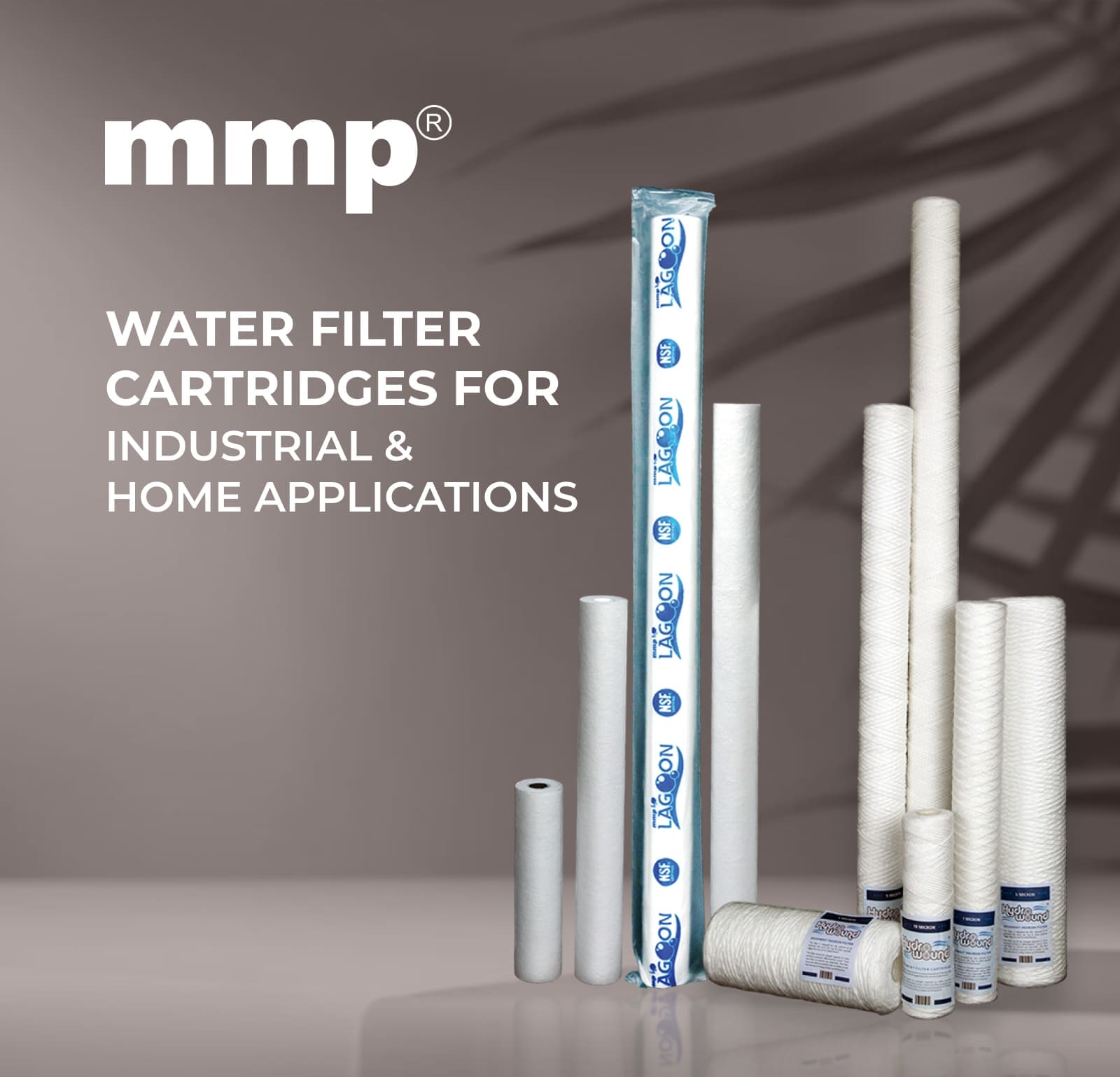 Water Filter Cartridges for Industrial and Home Use