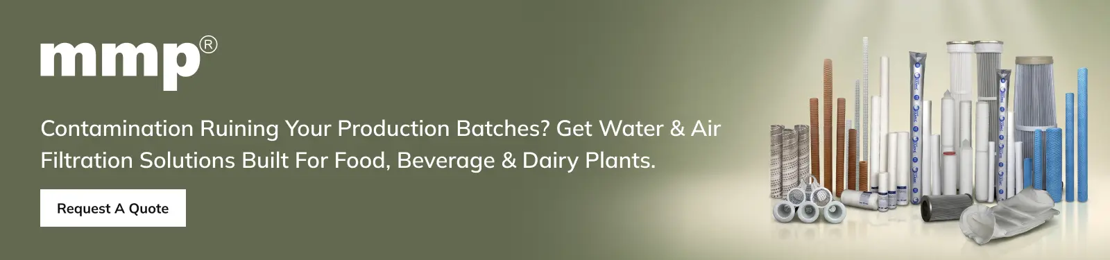 Water and Air Filtration for Food, Beverage, and Dairy Plants